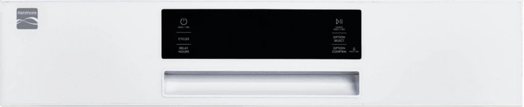 Kenmore 24�?Built-In-Dishwasher w/ 3rd Rack & Turbo Dry-SS Pocket handle