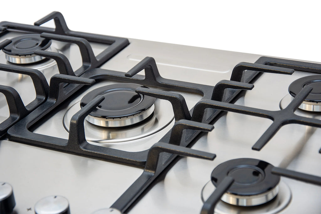 30" Stainless Steel Gas Cooktop - 5 Burners
