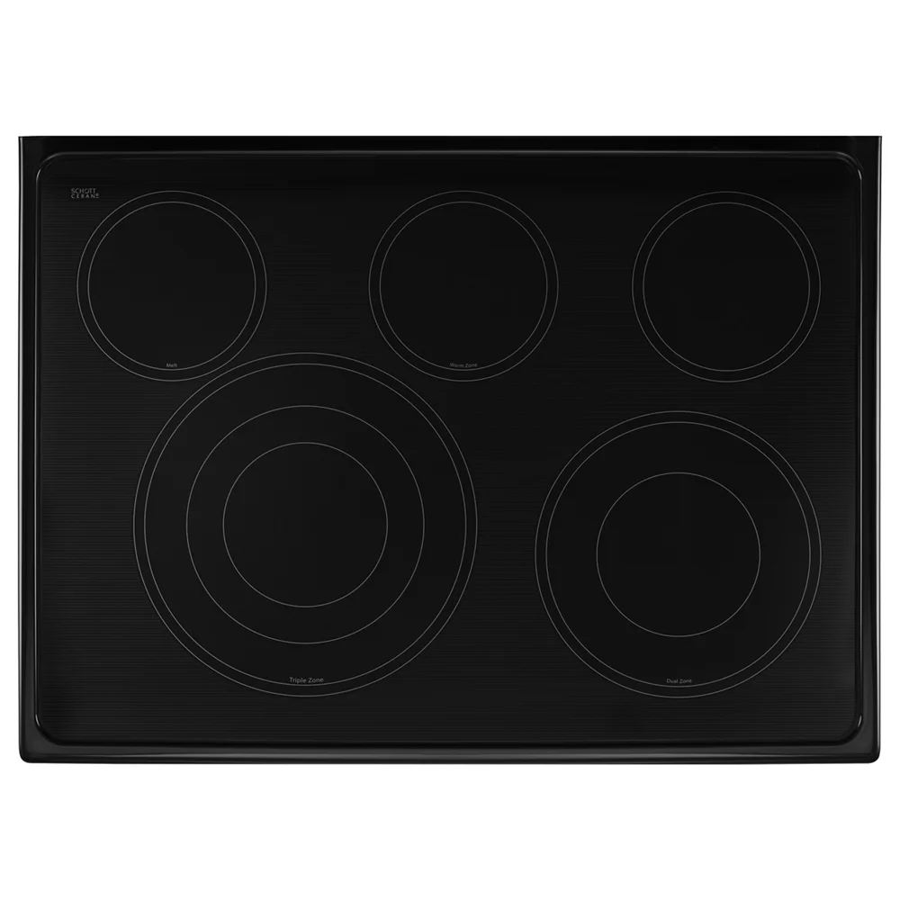 Whirlpool 30�� 6.7 cu ft Double Oven Gas Range in Stainless Steel