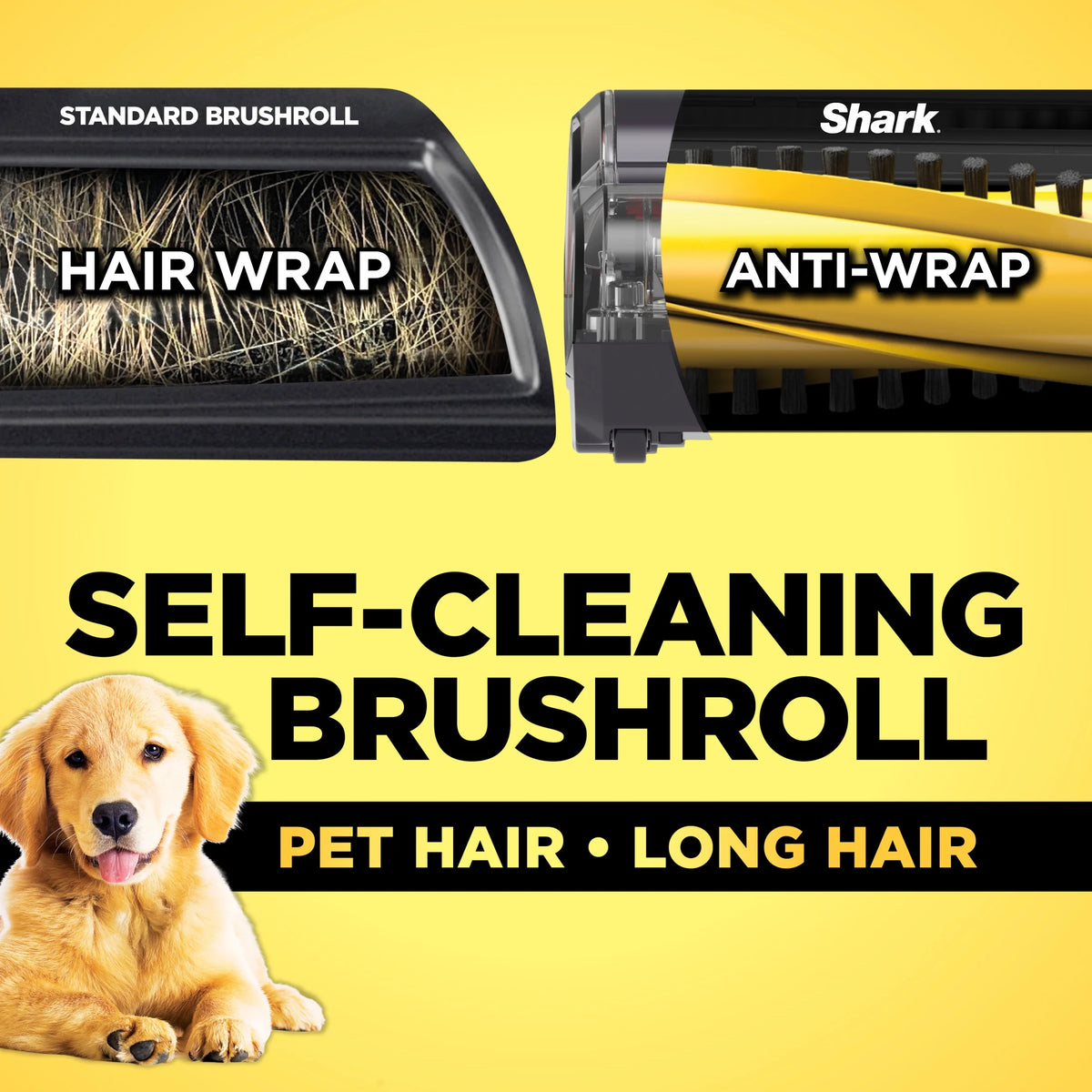 Shark Navigator Pet Pro Upright Vacuum Cleaner - Self-Cleaning Brushroll, 3XL Capacity, HEPA Filter
