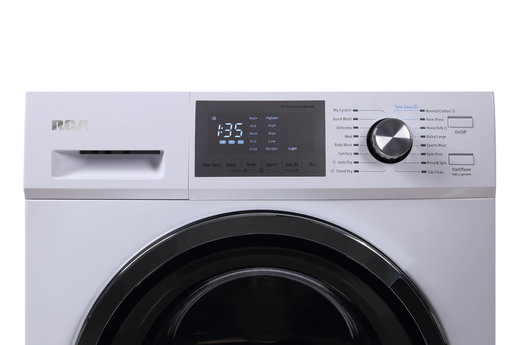 Hamilton Beach 2.7 cu ft Front Loading Combo Washer and Dryer , White