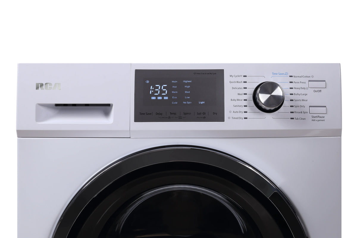 Hamilton Beach 2.7 cu ft Front Loading Combo Washer and Dryer , White