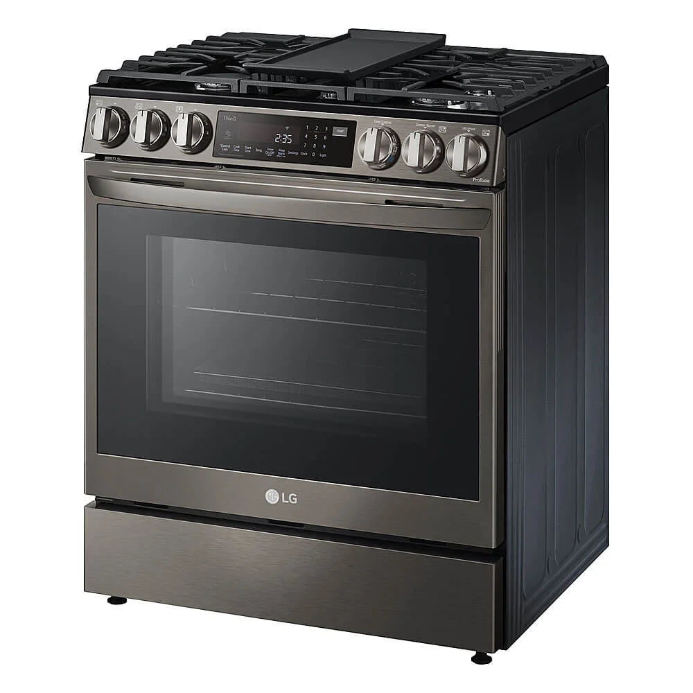 LG LSGL6335F slide in gas range