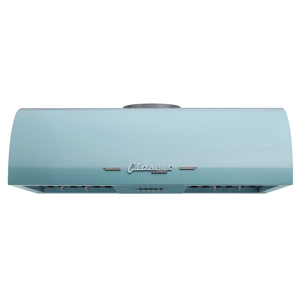 Unique Classic Retro 30" Under Cabinet Range Hood with 700 CFM and LED Lighting 110 volts