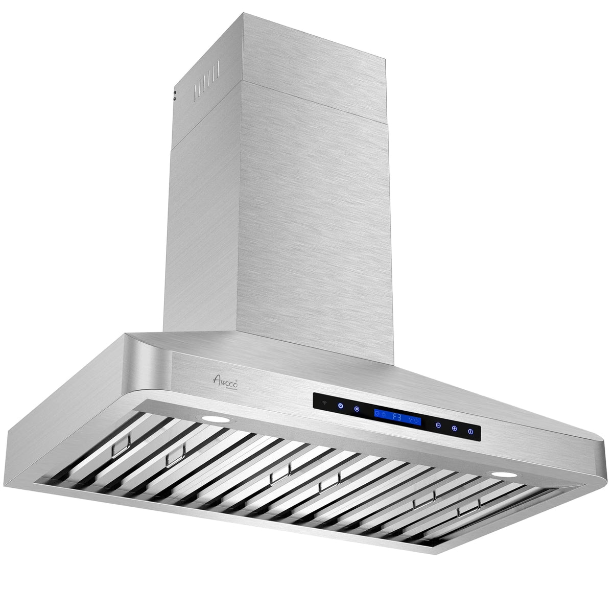 Awoco RH-WT-30 Awoco RH-WT-30 Wall Mount 4 Speeds, 6 Top Round Vent Stainless Steel Range Hood