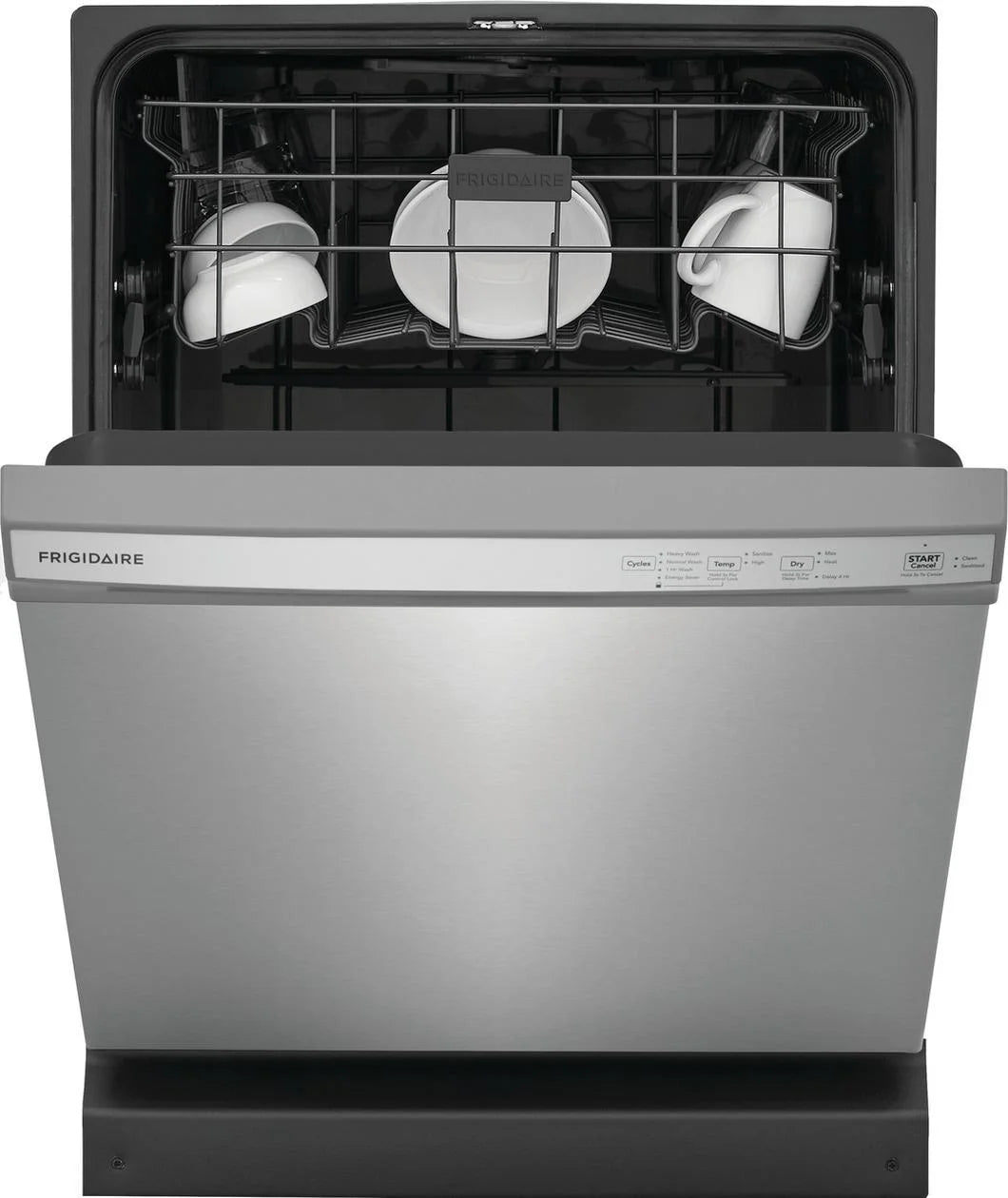 Frigidaire FDPC4314AS 24" Dishwasher, Front Control, Stainless Steel