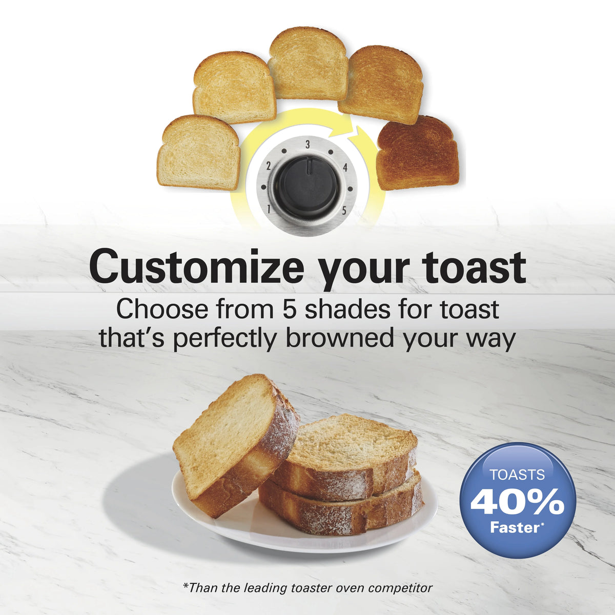 Hamilton Beach 2-in-1 Countertop Toaster Oven & Long Slot 2 Slice Toaster Combo, Stainless Steel