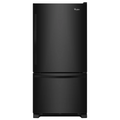 Whirlpool WRB329DMBB 18.7 Cu. Ft. Freestanding Bottom Freezer Refrigerator