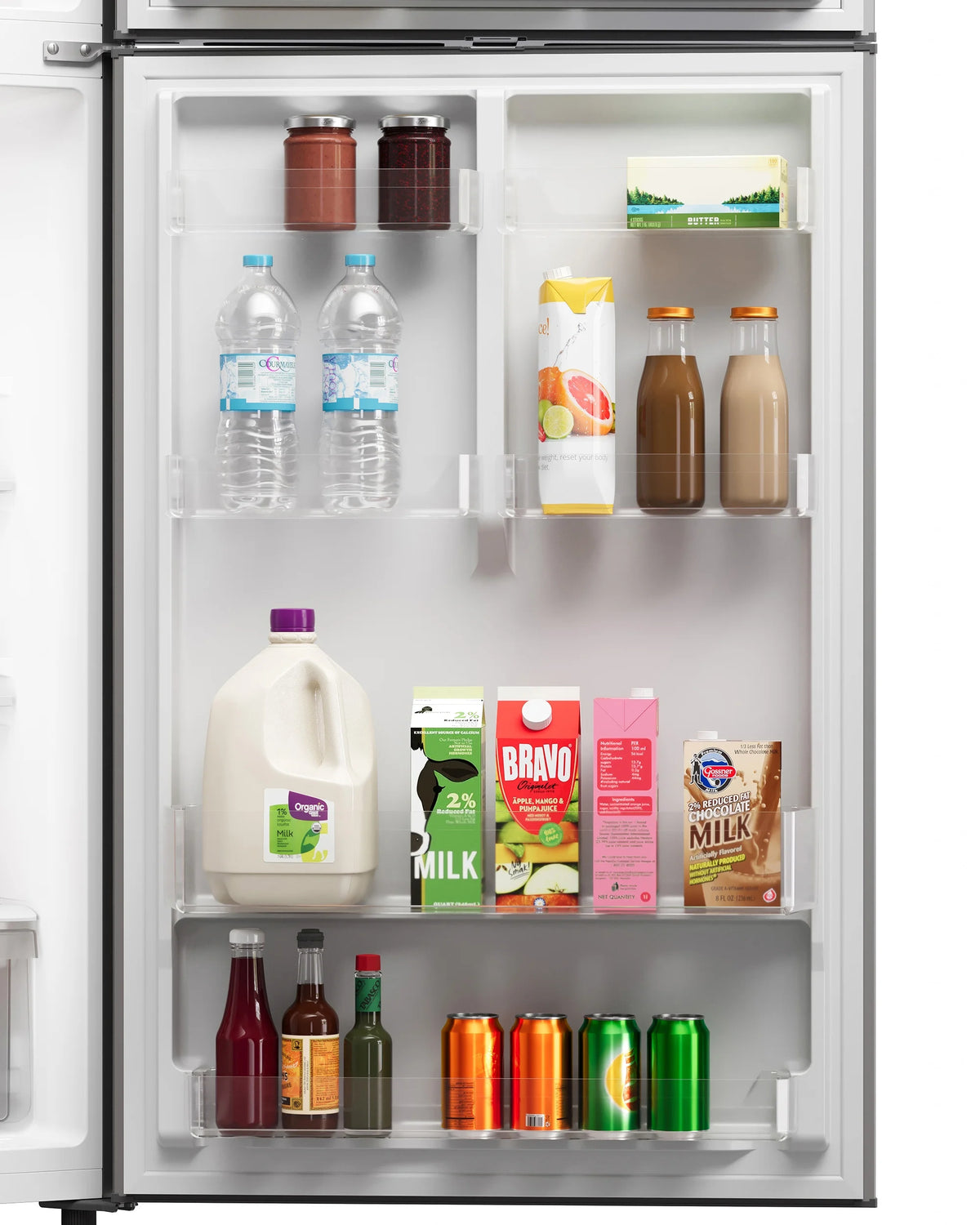Kenmore 30" 20.2 Cu. ft. Capacity Standard Refrigerator with Top Freezer, Adjustable Shelves, White