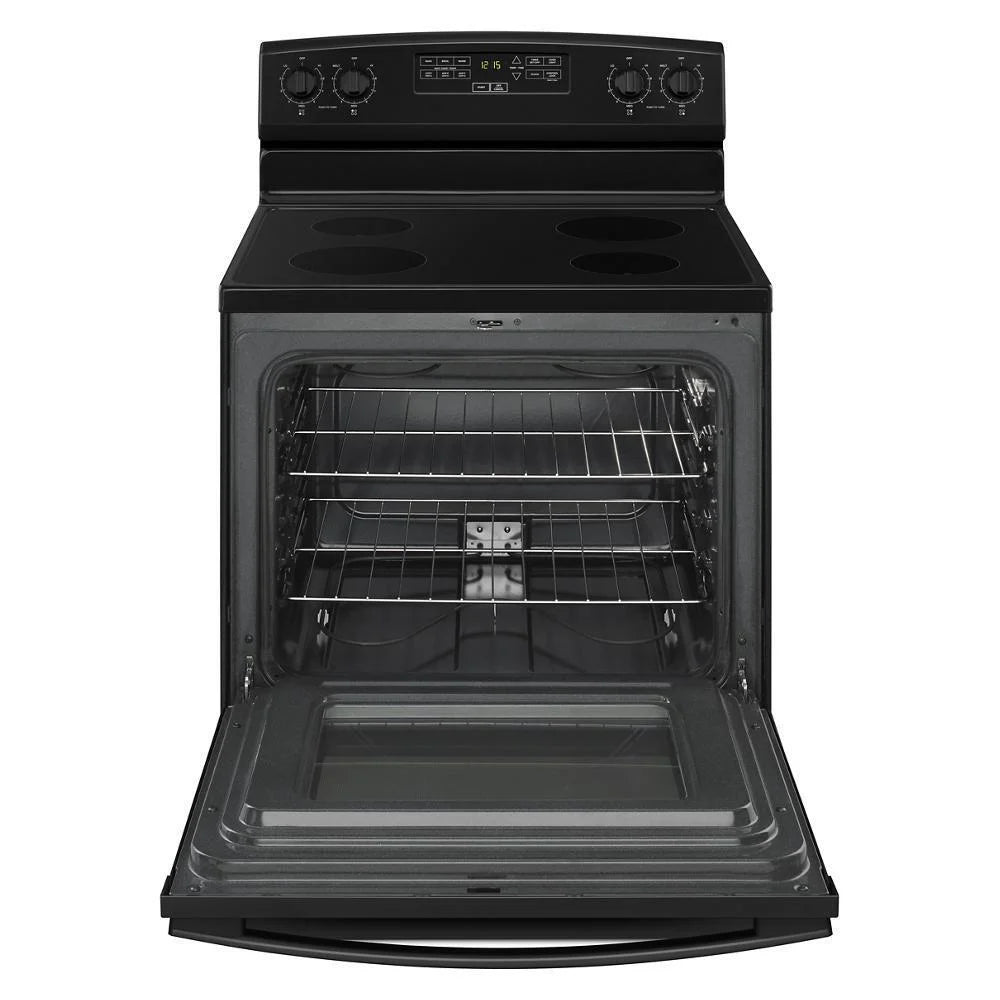 Brand New Amana® AER6303MFW - Freestanding 30" Electric Range - White - with Extra Large Oven Window 46" H x 27" D x 29" W