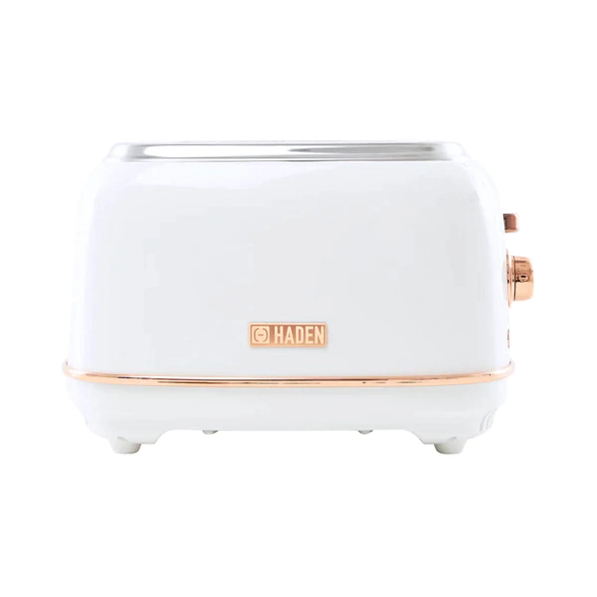 Haden Heritage 1.7 Liter Electric Kettle with 2 Slice Bread Toaster, White