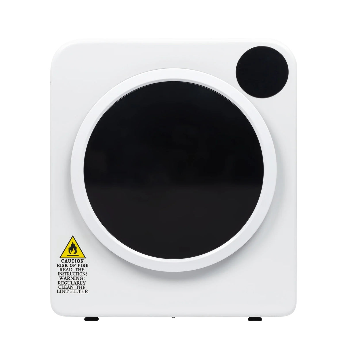 Winado 13.2LBS Electric Compact Laundry Dryer For Home, Apartments,White