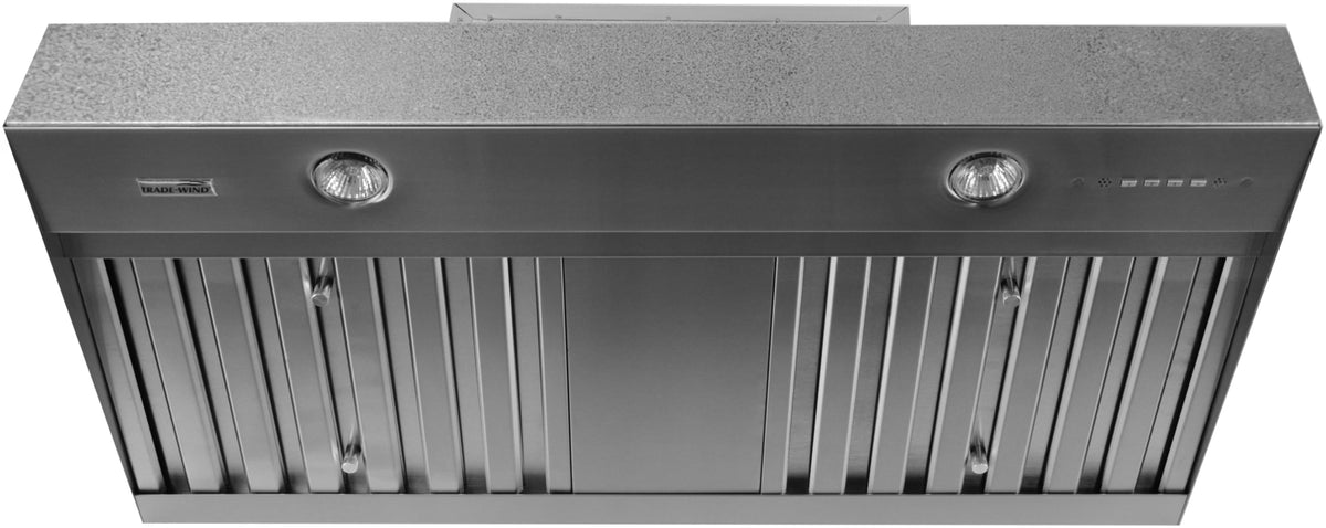 Trade-Wind Vsl46012rc Vsl400 Series 1,200 Cfm 60" Wide Range Hood Insert - Stainless Steel