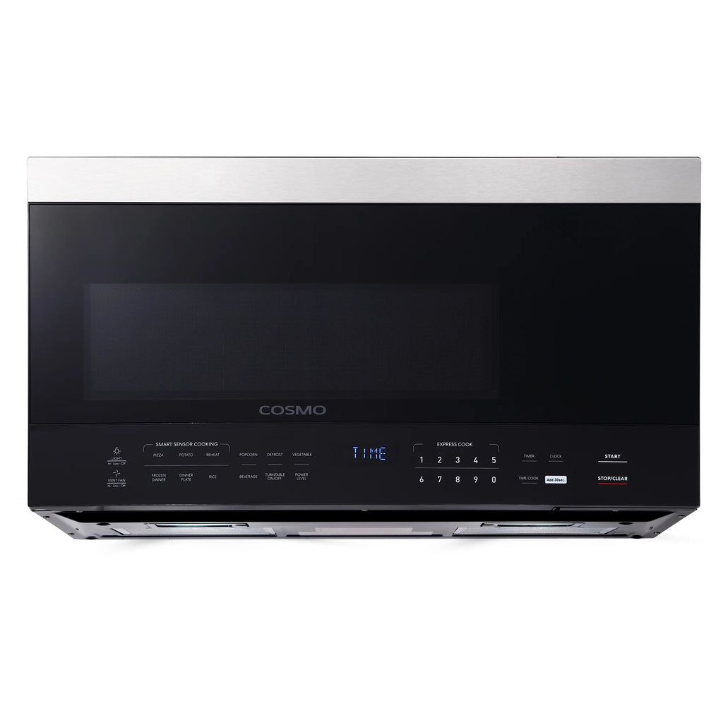Cosmo 5 Piece Kitchen Appliance Package With 30" Electric Cooktop 30" Single Electric Wall Oven 30" Over-the-range Microwave French Door Refrigerator & 24" Built-in Fully Integrated Dishwasher