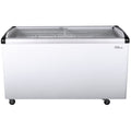 Premium Ice Cream Showcase Freezer White 12.4 CuFt