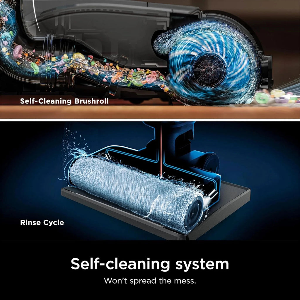 Shark HydroVac MessMaster Wet Dry Corded Vacuum Cleaner, 3-in-1 Multi-Surface Vacuum Mop & Self-Cleaning System, Lightweight, Powerful Suction, for Hard Floors & Area Rugs, WD160