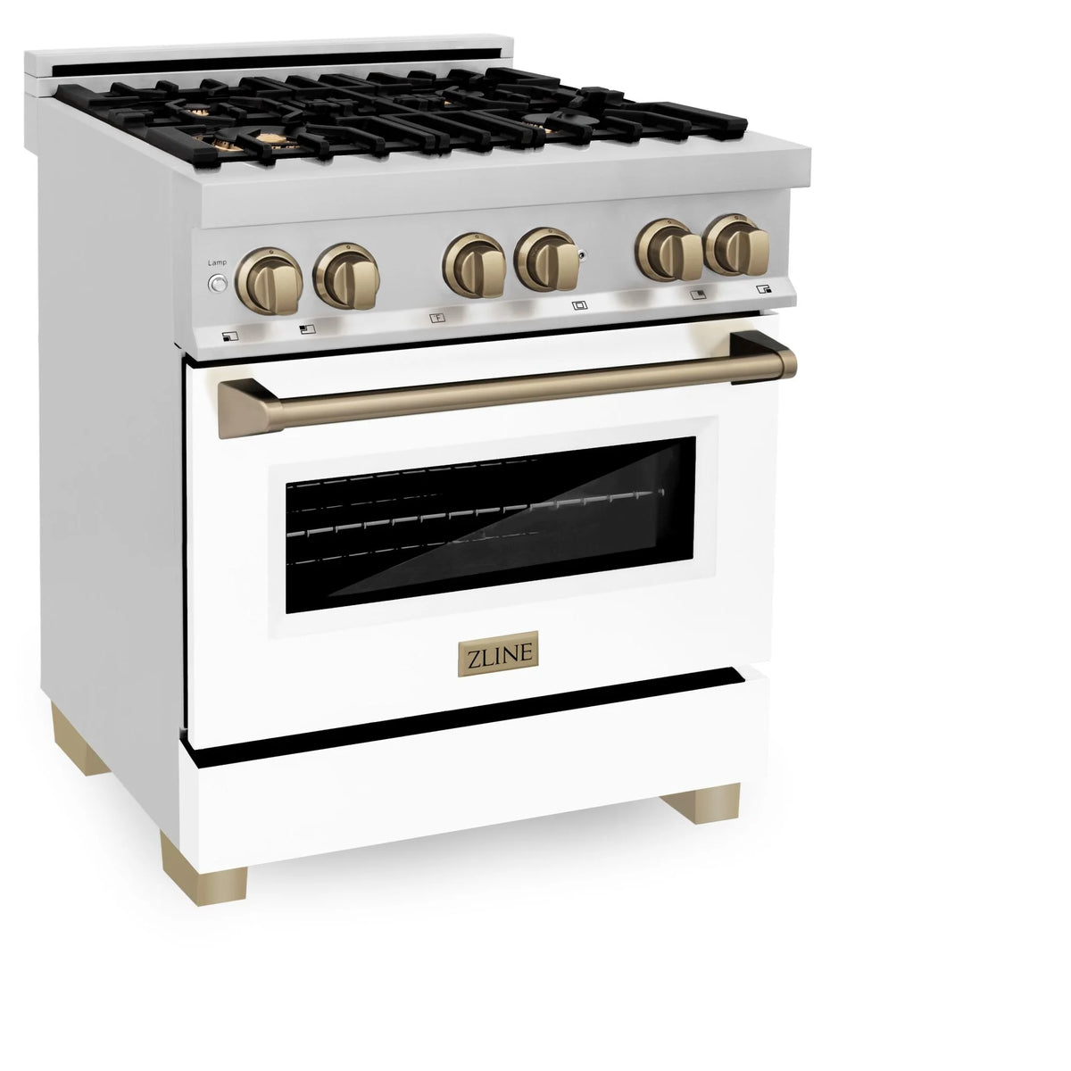 ZLINE KITCHEN AND BATH RAZ30CB professional gas range