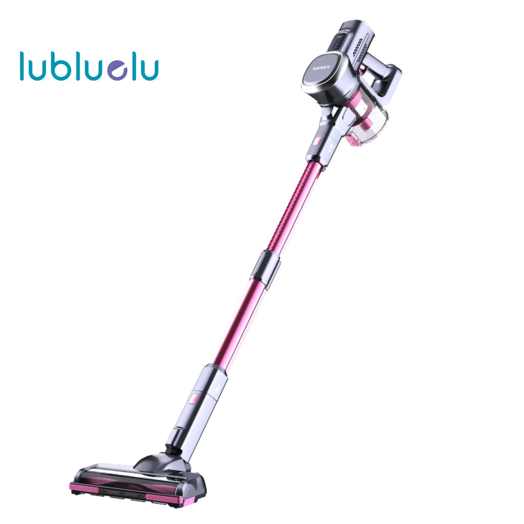 Lubluelu Free-Standing Vacuum Cleaner 25KPa,Powerful Lightweight Cordless 6 in 1 Stick Vacuum Cleaner for Carpet Floor Pet Hair Home