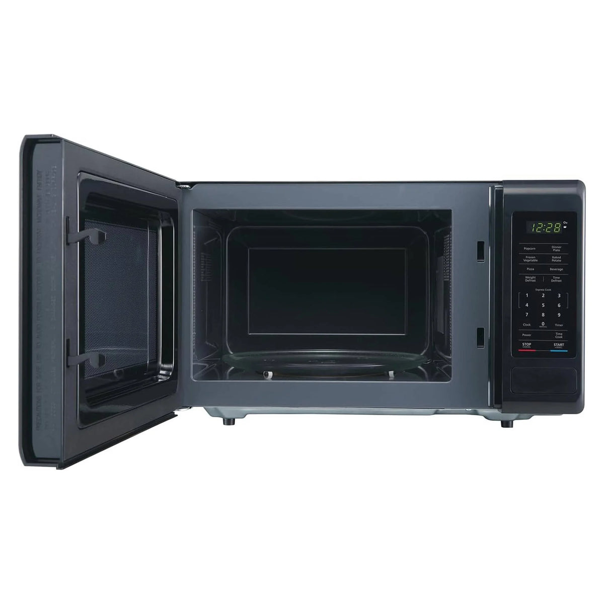 Magic Chef 0.9 cu ft Countertop Microwave Oven in Black