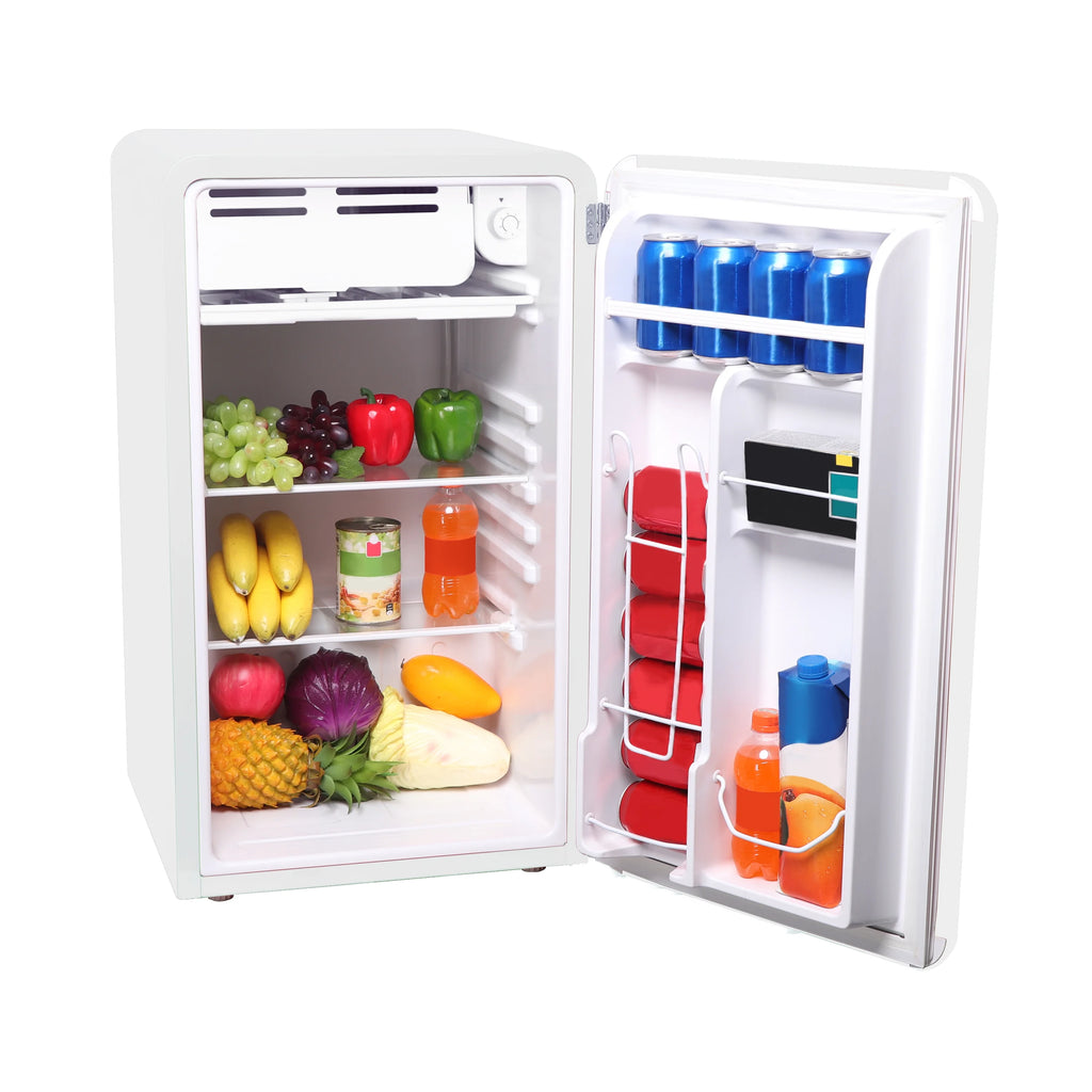 Frigidaire 3.2 Cu. ft. Single Door Retro Compact Refrigerator EFR372, Blue