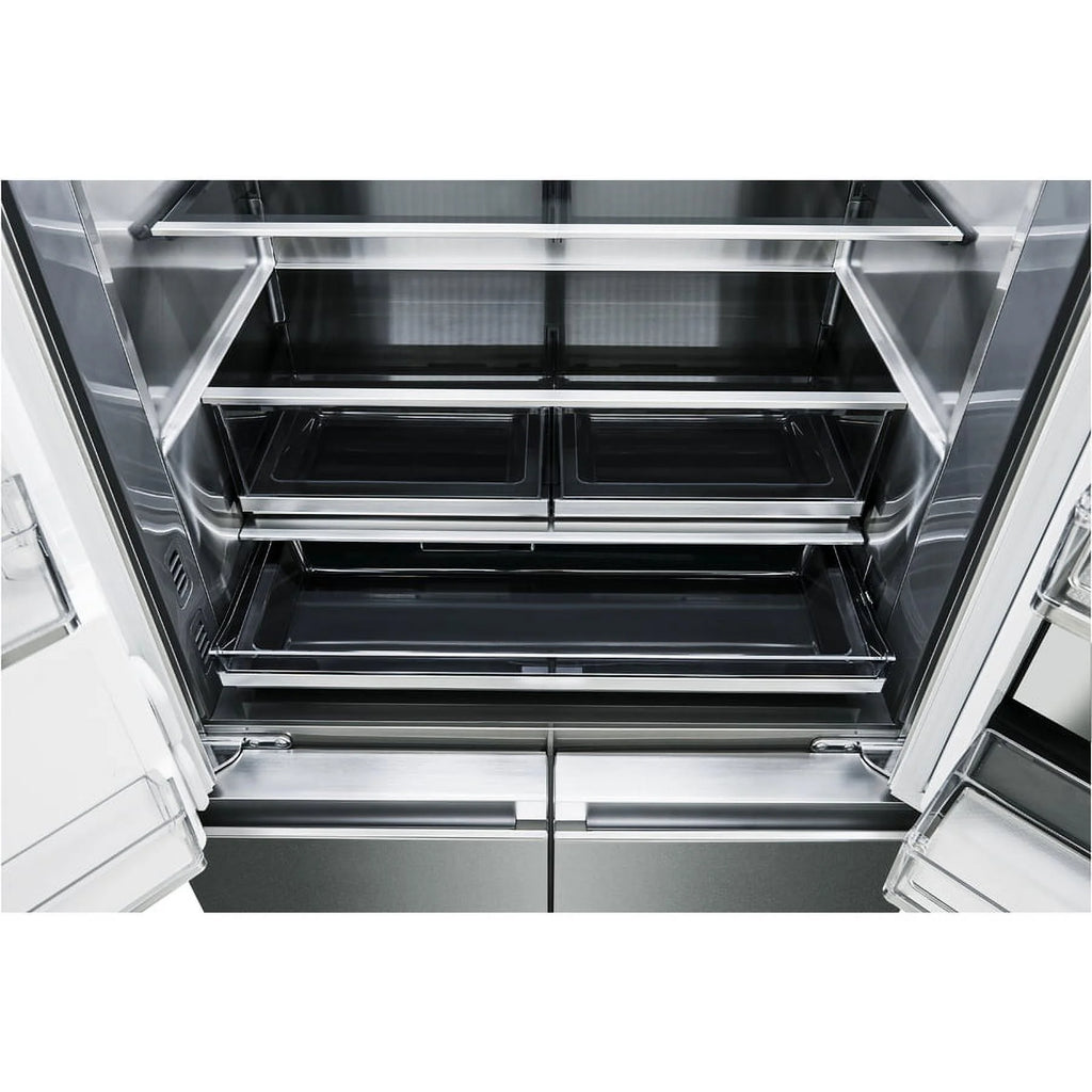 LG Freestanding French Door Refrigerator, Gray