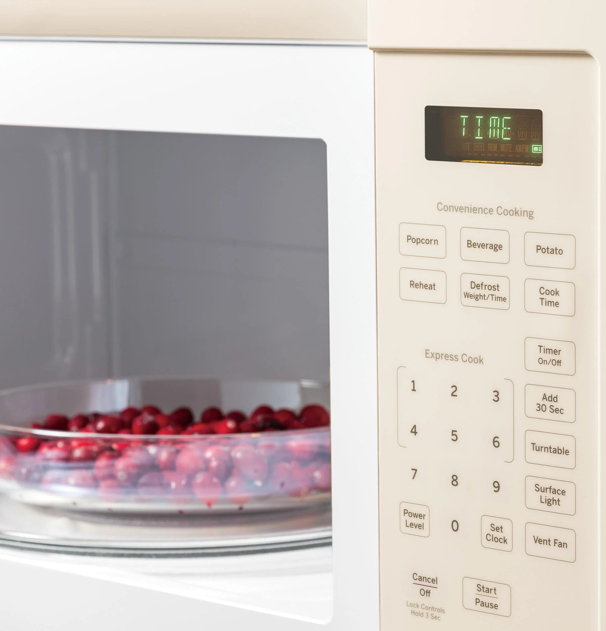 GE JVM3160RFSS 30 Over-the-Range Microwave Oven with 1.6 cu. ft. Capacity 2-Speed 300 CFM Venting in Stainless Steel