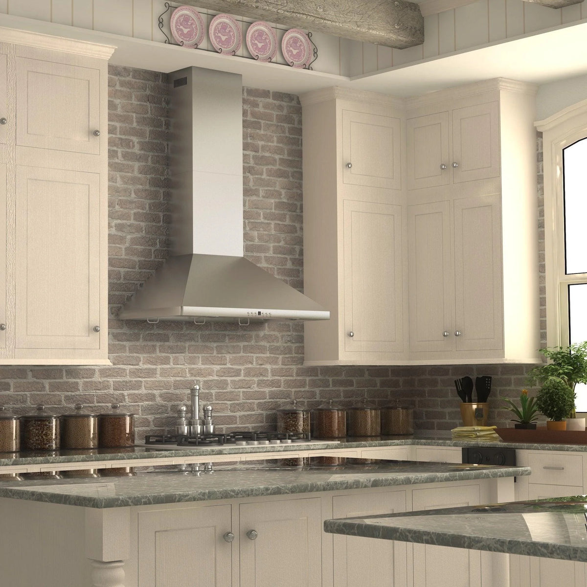 ZLINE 30 in. Wall Mount Range Hood in Stainless Steel (KF1-30)
