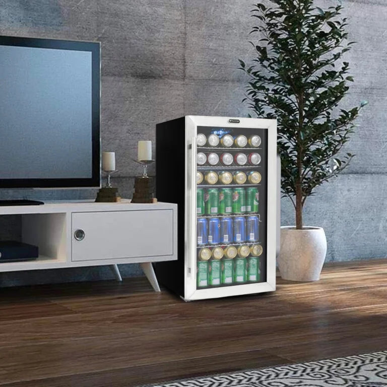 Whynter Beverage Refrigerator Stainless Steel 120 Can Capacity BR-130SB
