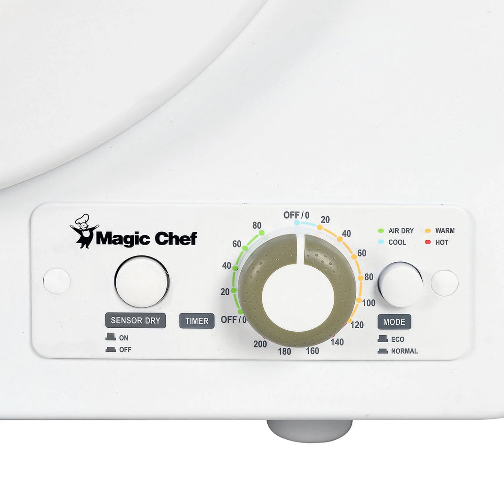 Magic Chef 2.6 cu ft Compact Electric Dryer, White