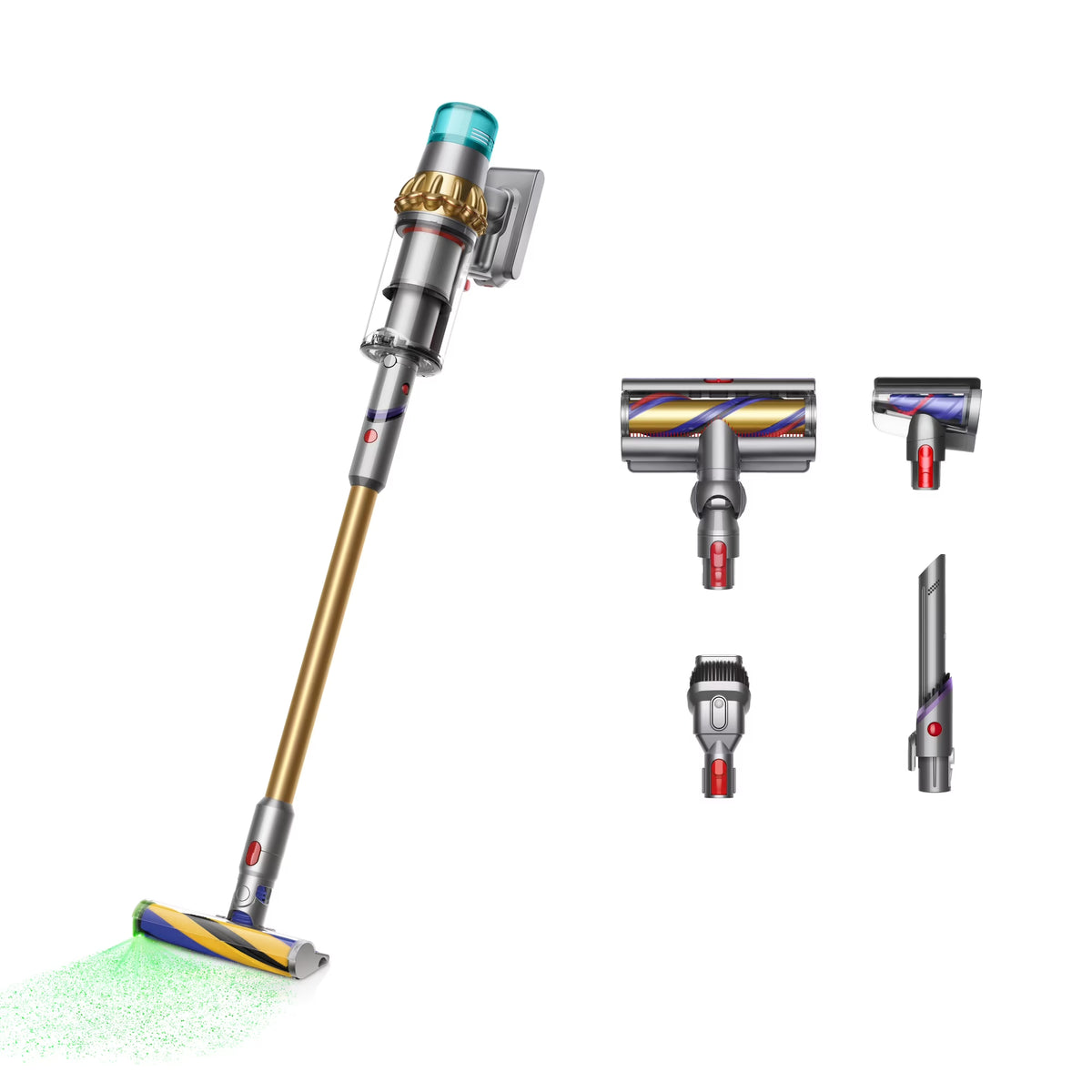 Dyson V15 Detect Absolute Vacuum | Iron/Gold | New