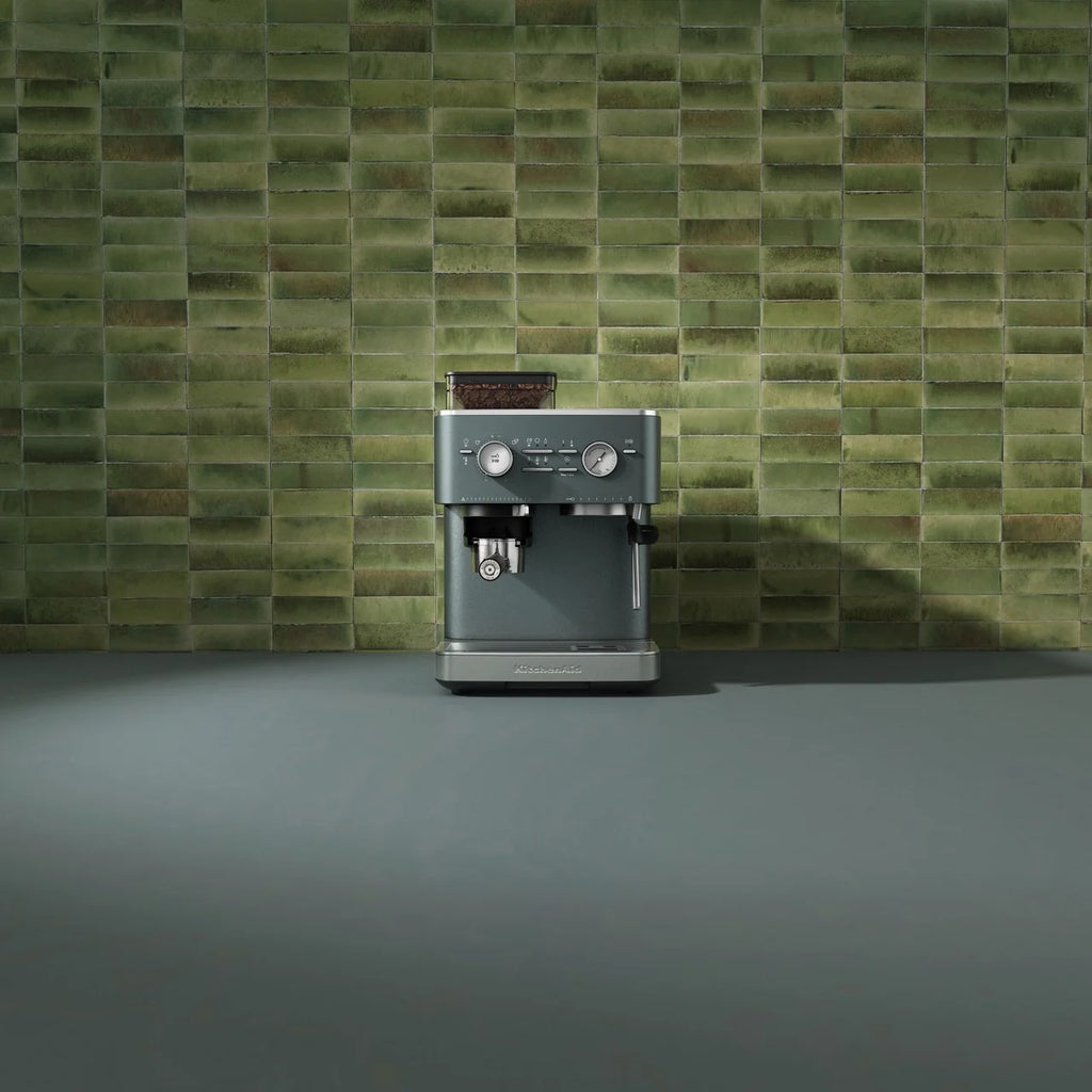 KitchenAid Semi Automatic Espresso Machine with Burr Grinder, KES6551