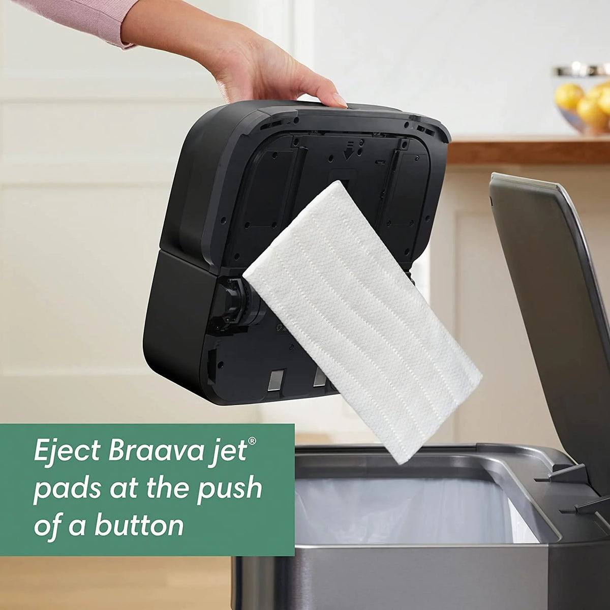 iRobot Braava Jet M6 6012 Ultimate Robot Mop- Wi-Fi Connected, Precision Jet Spray, Smart Mapping, Compatible with Alexa, Ideal for Multiple Rooms, Recharges and Resumes