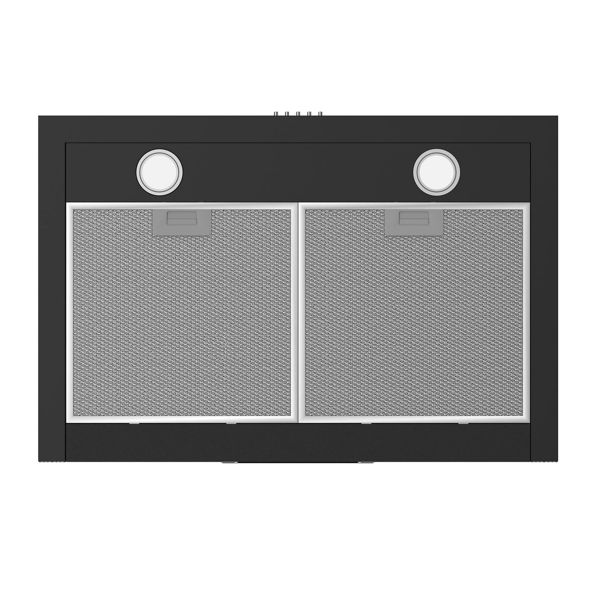CIARRA Black Range Hood 30 inch Wall Mount Vent Hood Ductless Ducted Convertible CAB206P75