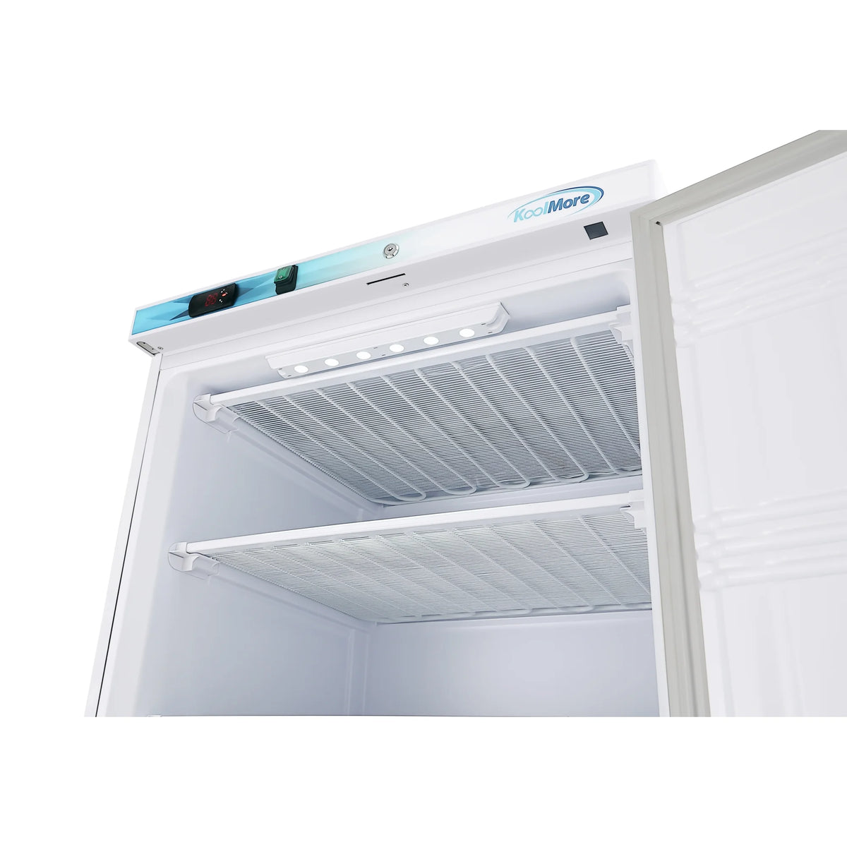 12 Cu. ft. Commercial Reach in Freezer in White Manual Defrost (KM-FMD12WH)