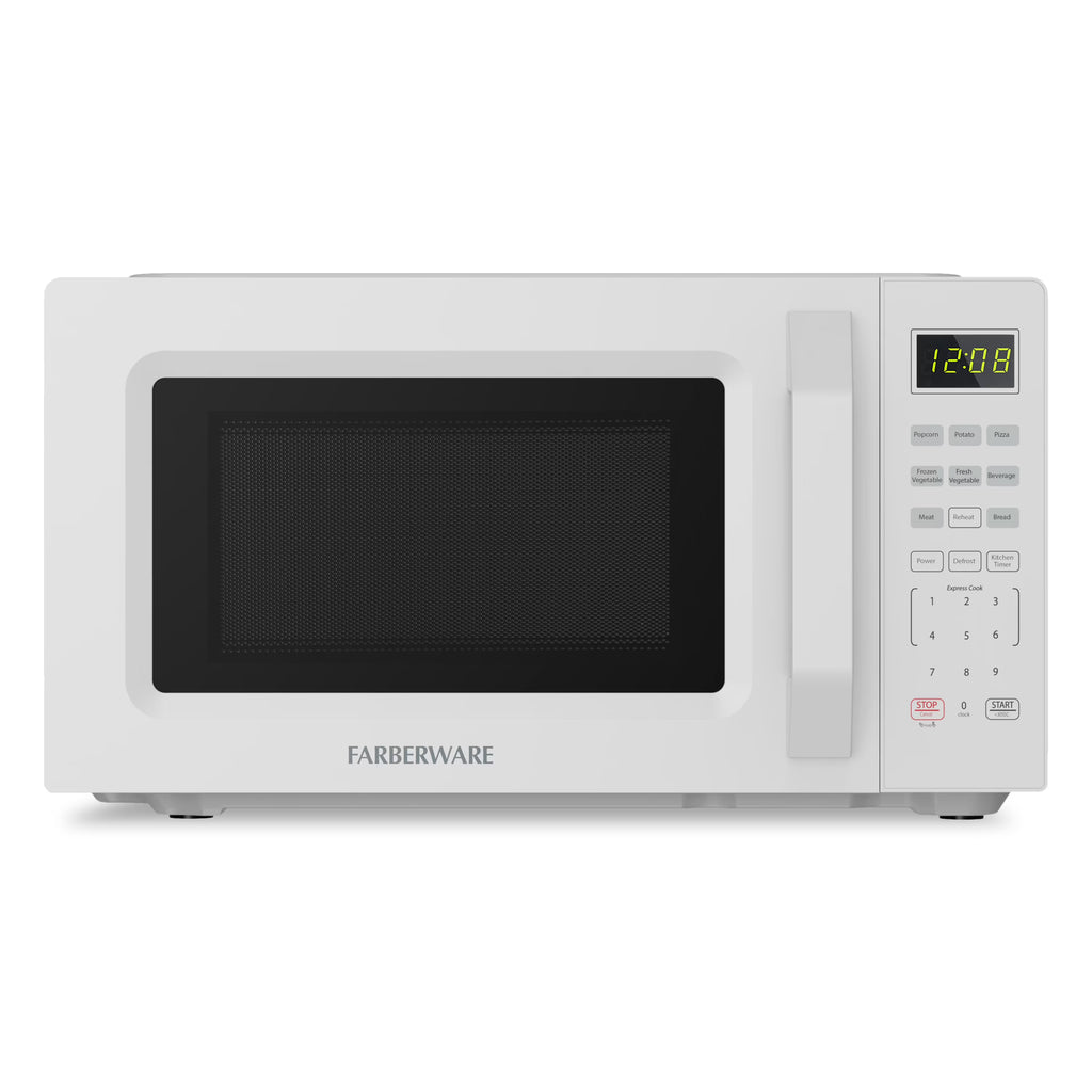 Farberware 1.1 Cu. Ft. 1000-Watt Compact Microwave Oven, Black