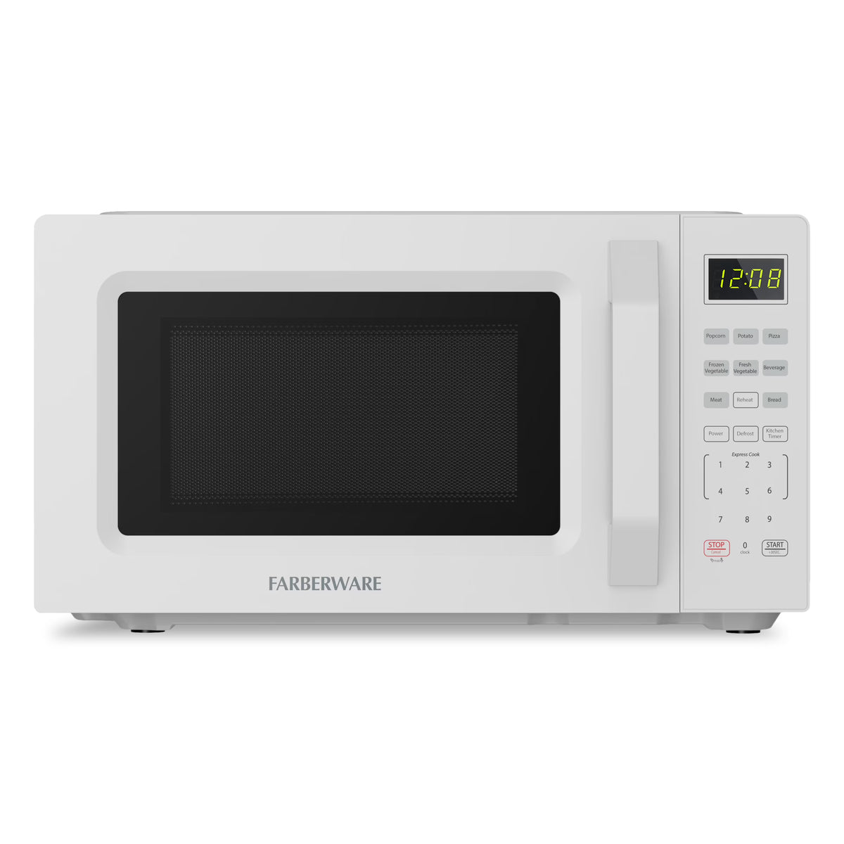 Farberware 1.1 Cu. Ft. 1000-Watt Compact Microwave Oven, Black
