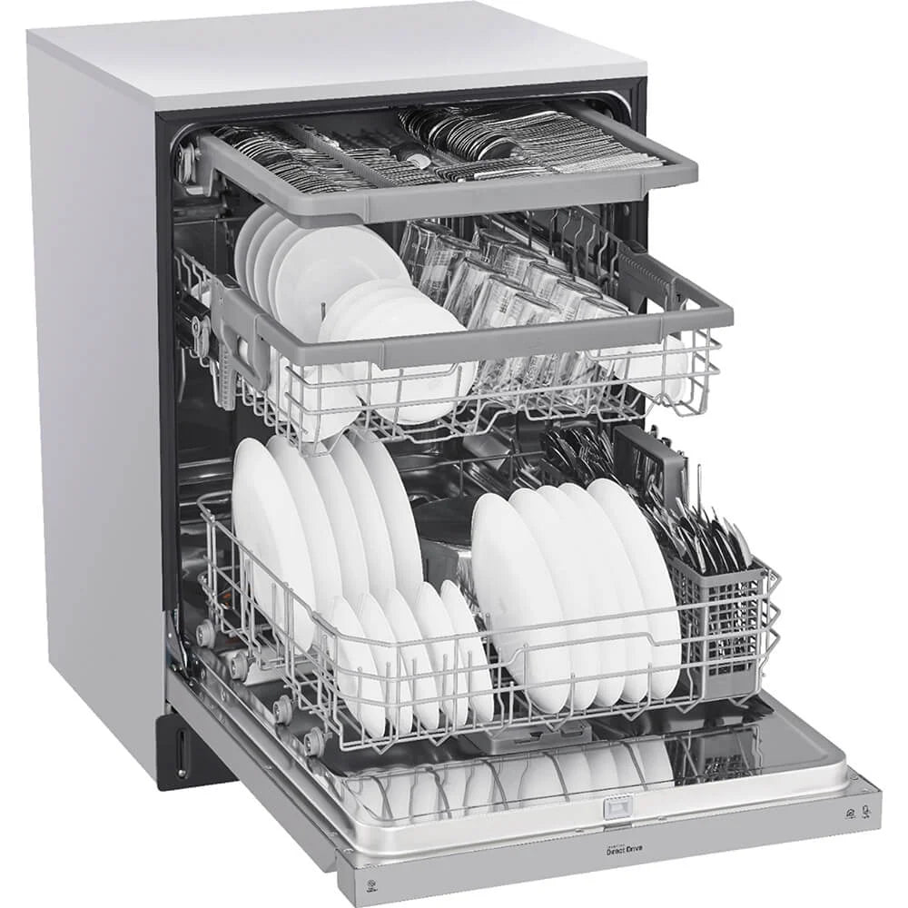 LG LDFN4542S Front Control Dishwasher with QuadWash(TM)