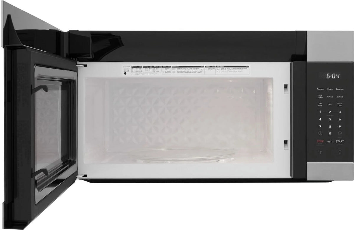 Frigidaire Fmos1746b 30" Wide 1.7 Cu. Ft. 1000 Watt Over The Range Microwave - Black
