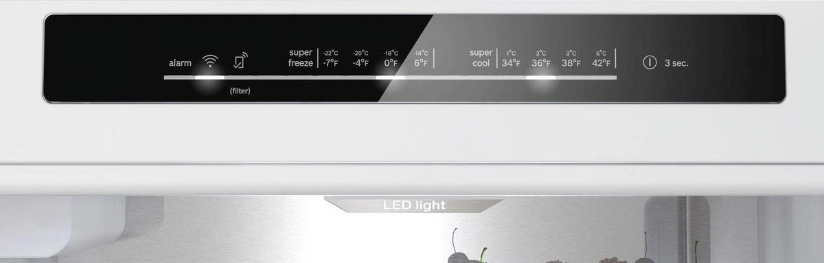 BOSCH B24CB80ESS  BOTTOM FREEZER FREESTANDING REFRIGERATOR Stainless Steel