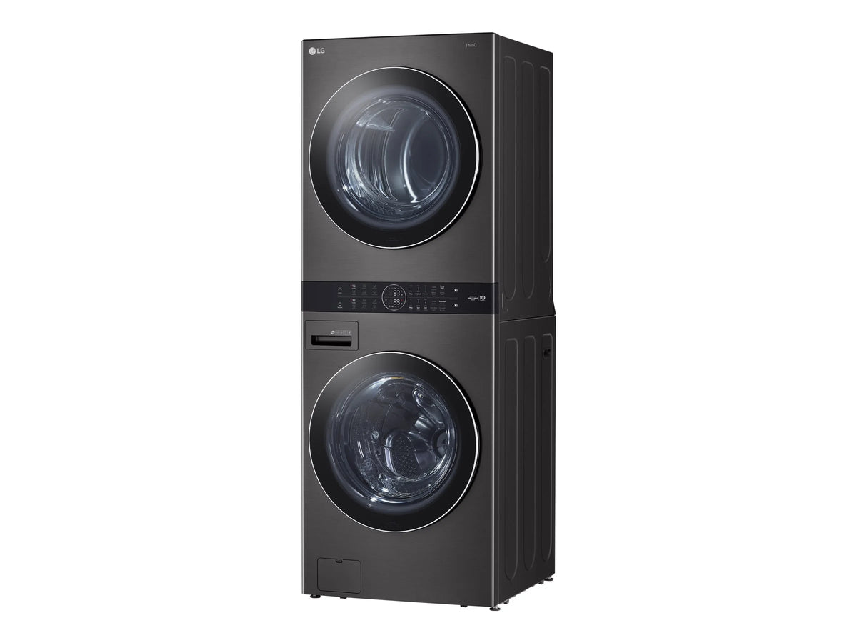 LG WashTower? 4.5 cu ft High-Efficiency Front Load Washer & 7.4 cu ft Gas Dryer Set, White