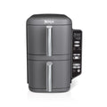 Ninja DoubleStack XL 2-Basket Air Fryer, DoubleStack Technology Cooks 4 Foods at Once, Space Saving Design, 10 QT, 4-in-1, Smart Finish & Match Cook, SL400