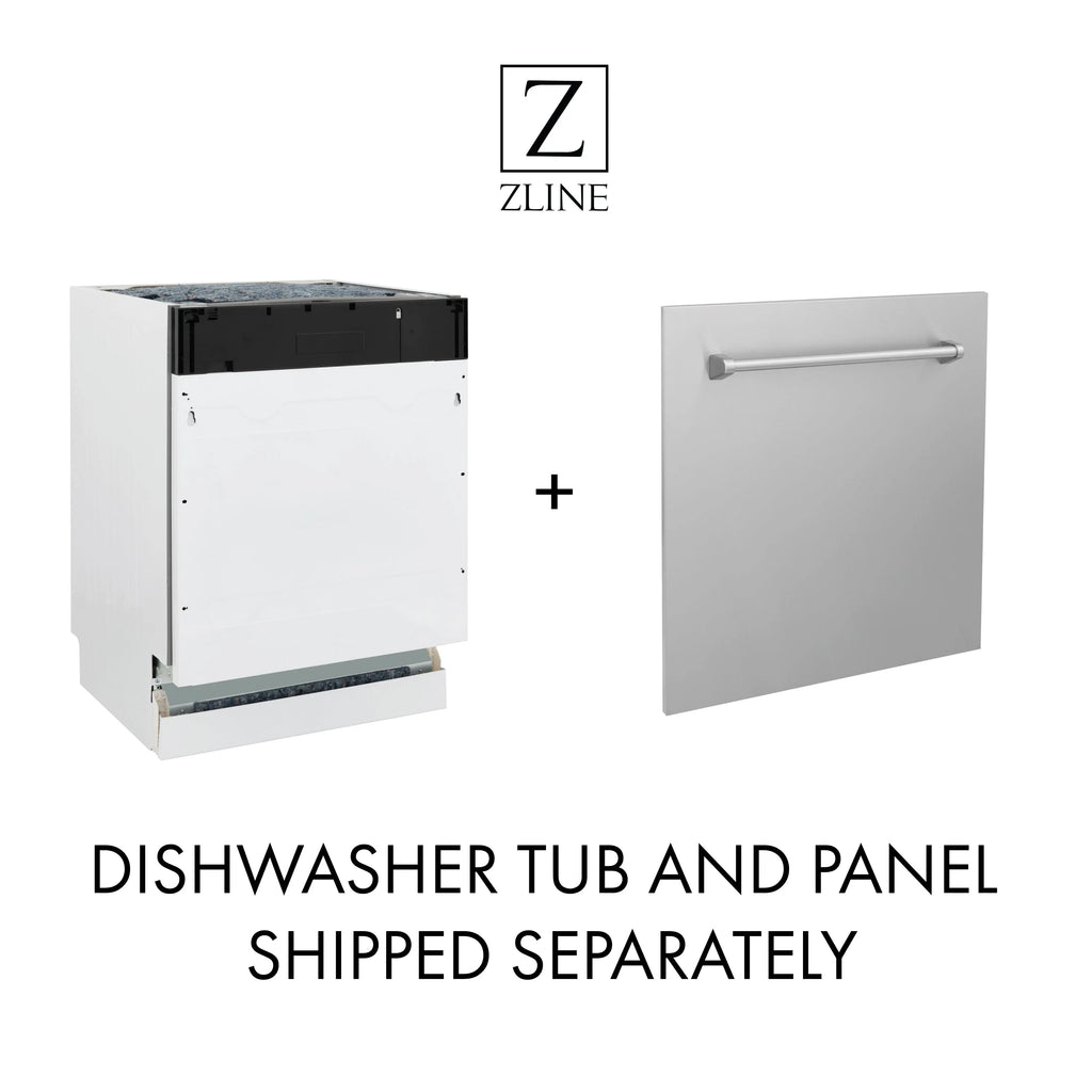 ZLINE KITCHEN AND BATH DWVWM18 built in dishwasher