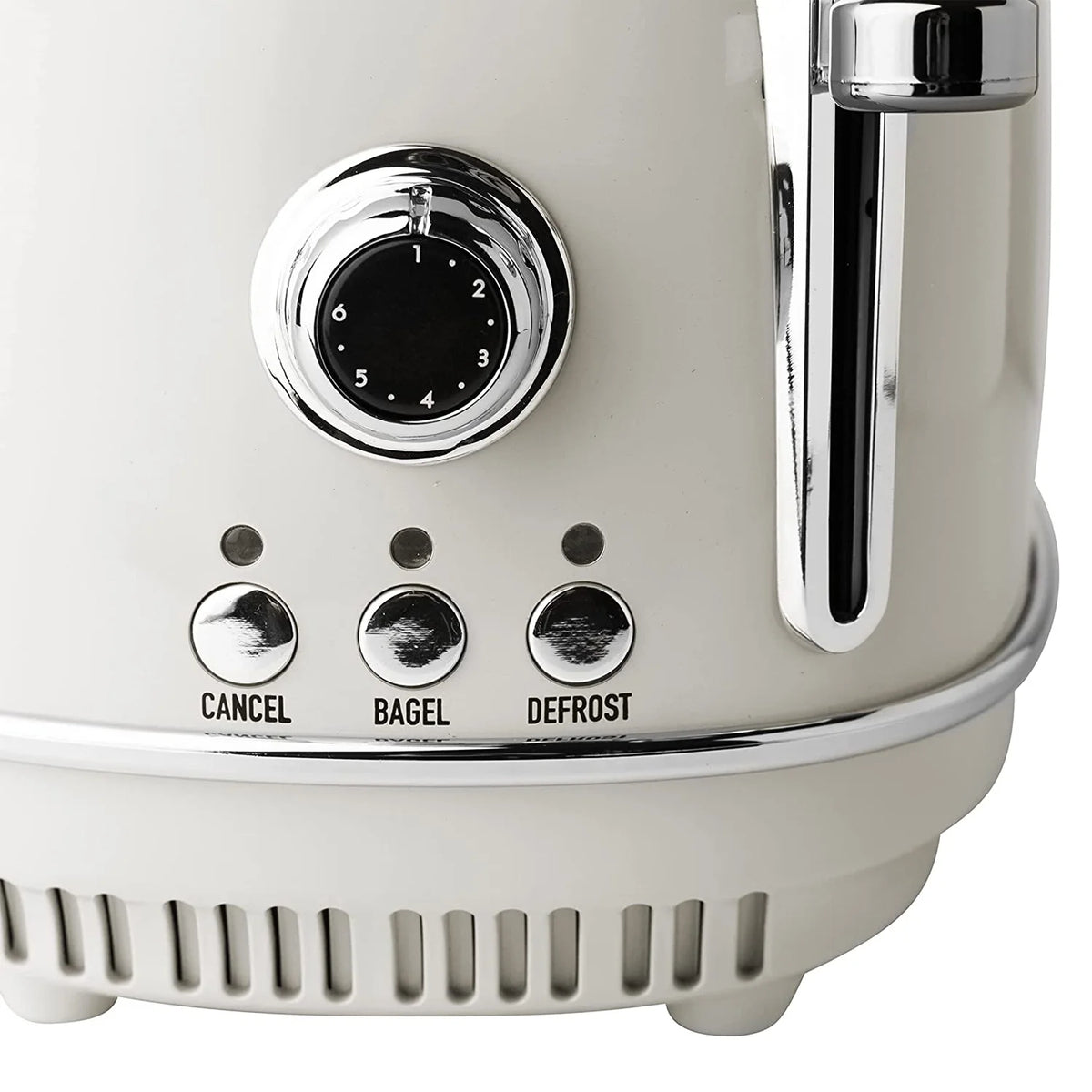 Haden 12 Cup Coffee Maker with 2 Slice Stainless Steel Bread Toaster, White