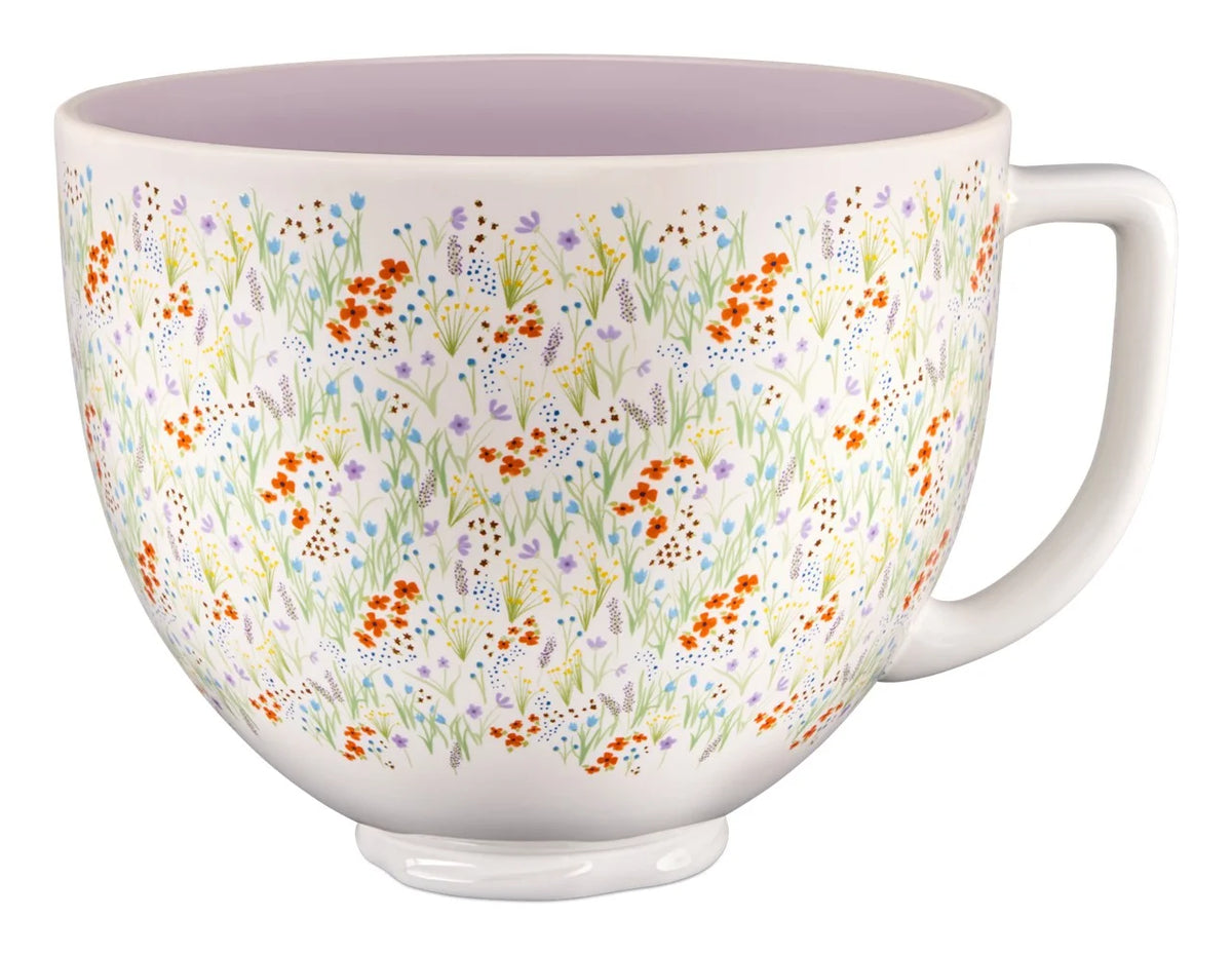 KitchenAid Artisan Series 5-Quart Tilt-Head Stand Mixer, Wildflower, KSM156CXWF