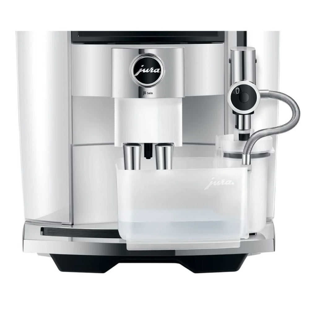 Jura J8 Twin Superautomatic Espresso Machine | 31 Recipes | Diamond Black | 15658