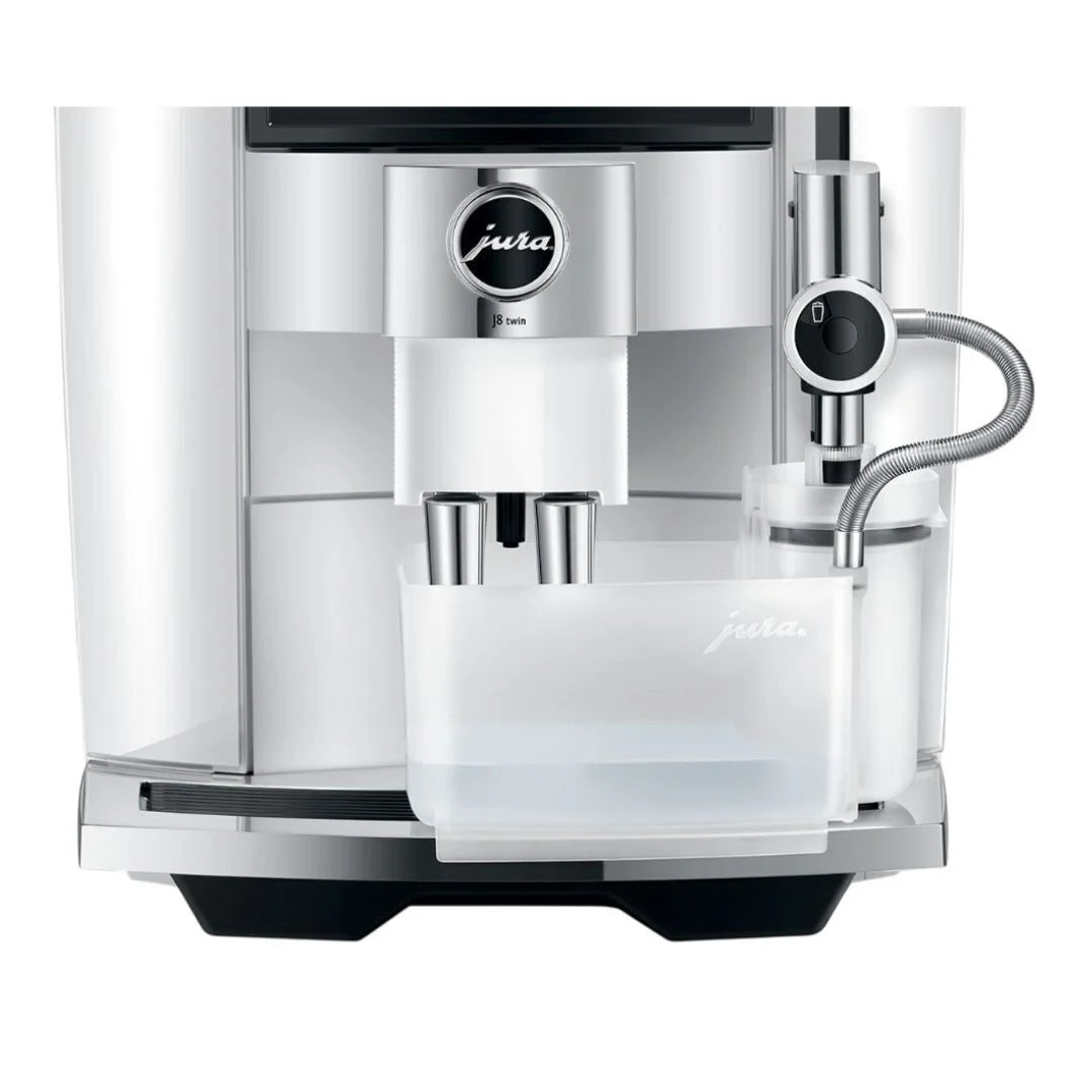 Jura J8 Twin Superautomatic Espresso Machine | 31 Recipes | Diamond Black | 15658