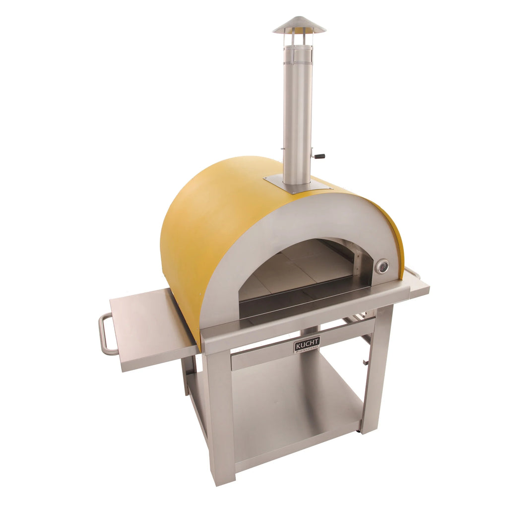 VENICE Outdoor Wood Fired Pizza Oven in Yellow