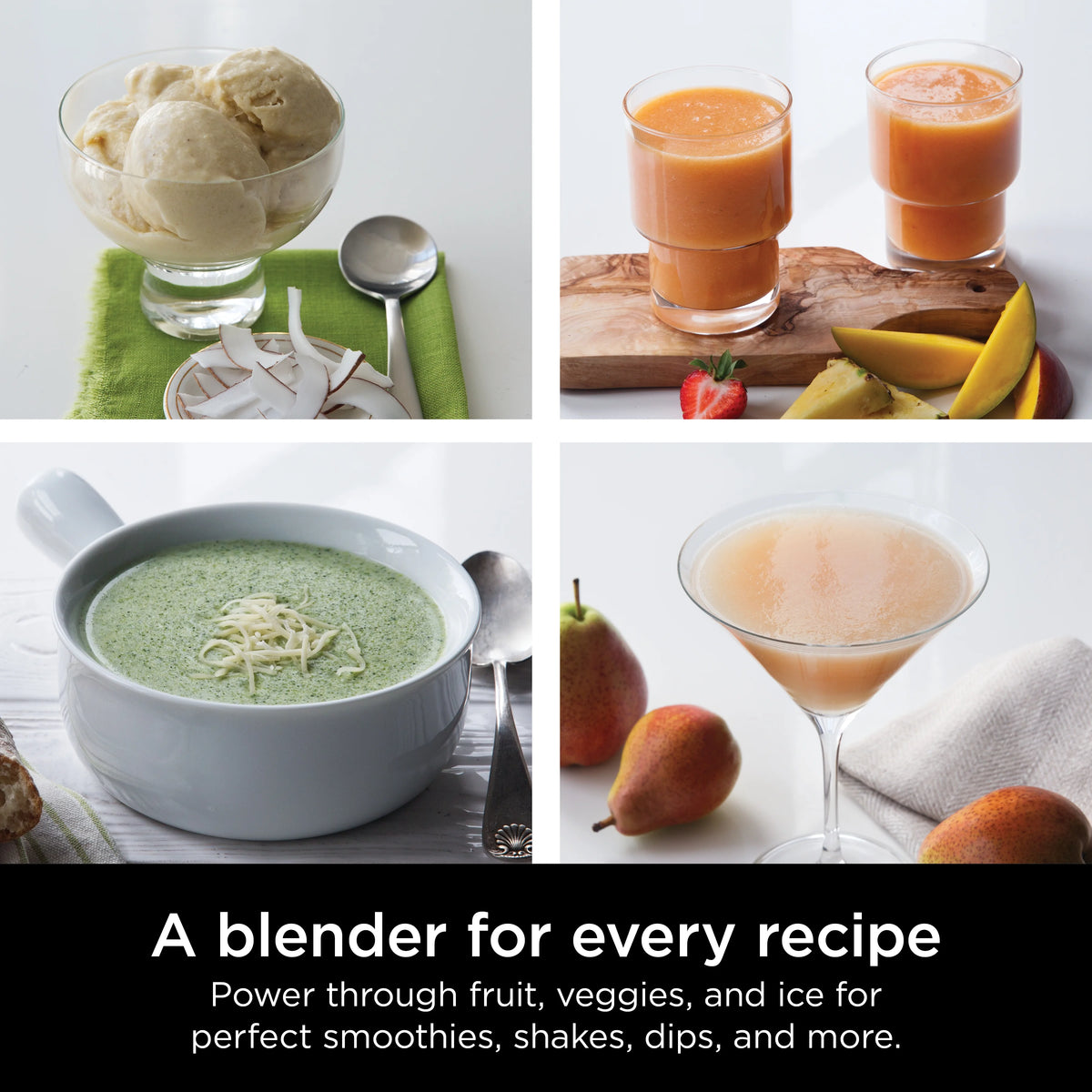Ninja Professional Blender, 1000W, Black, BL610