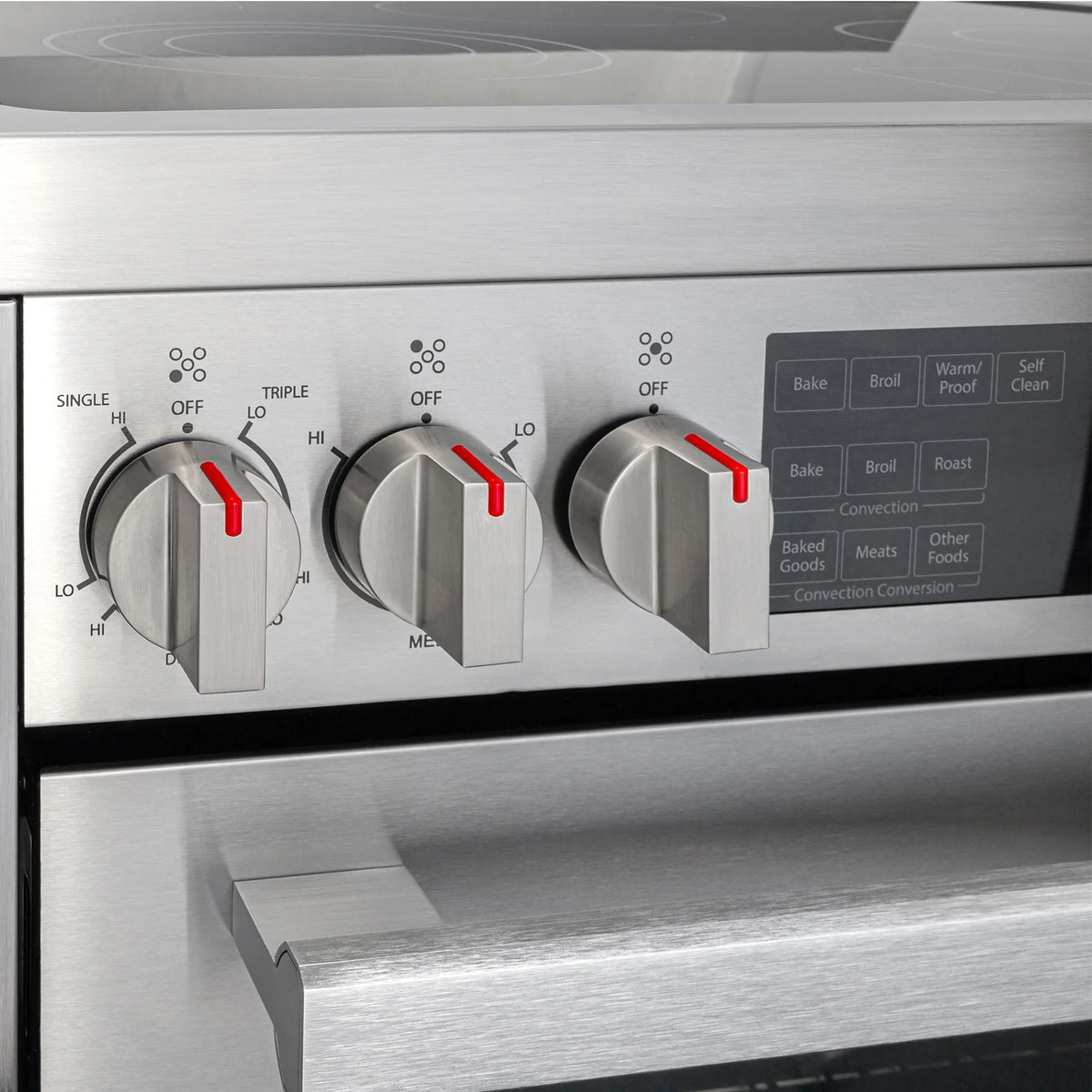 Cosmo COS-305AERC 30 in. Stainless Steel Electric Range with Convection Oven