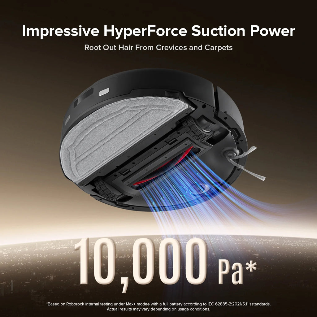 (Upgraded from Q5 Pro)Roborock Q10 X5 Robot Vacuum and Mop, Self-Emptying, Hands-Free Cleaning for up to 7 Weeks, 10,000Pa Suction, Obstacle Avoidance, LiDAR Navigation, No-Go Zones